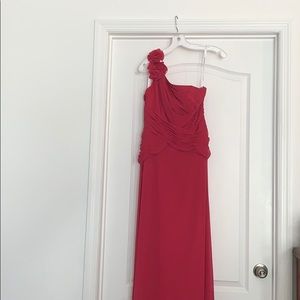 David’s bridal bridesmaid dress
